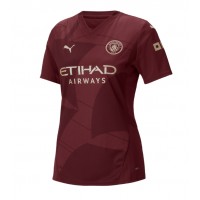 Manchester City Josko Gvardiol #24 Tredjedrakt Dame 2024-25 Kortermet